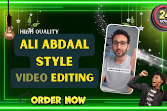 edit instagram reels shorts tiktok like ali abdaal captions style