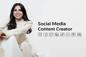 be your social media content creator