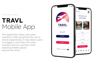 design a mobile app for your beauty business UX UI design