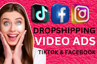 create, tiktok video ads, tik tok ads and facebook video ads
