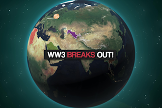 create stunning map animations for documentaries or shorts