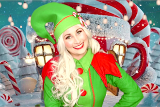create a personalised video message from one of santas elfs