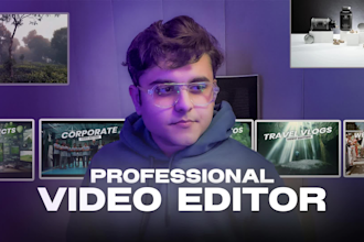 edit professional vsl and ugc video which actually works