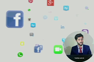create all social media account, setup business pages fast