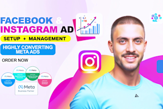 setup and run facebook and instagram meta ads campaign