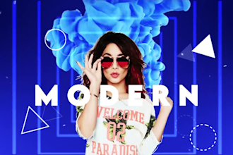 do modern promo video,stylish intros,openers,short video ads