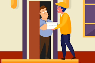 do 2d animated explainer video 2d cartoon animation motion graphics sales video