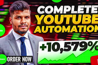 manage and automate youtube channel, cash cow video creation
