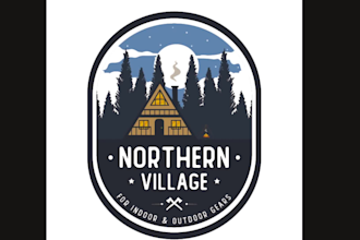 do badge, patch, sticker, circular, round, hipster logo design