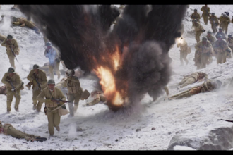 do cinematic vfx compositing, explosions, fire and gun effects