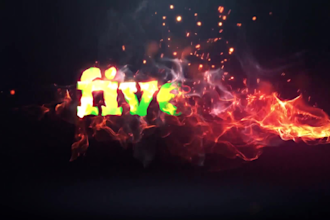 create reveal logo animation intro video for your brand