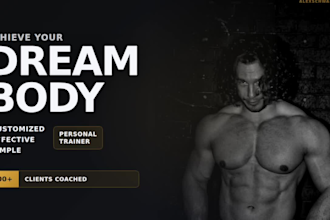 be your professional online fitness coach and nutritionist