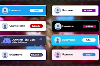 make clean social media lower third animations