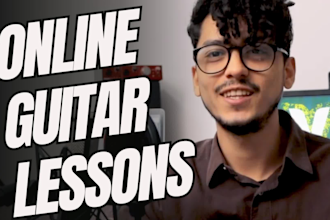 provide a beginners guitar course to go from zero to hero