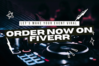 create professional event promo video, party, concert