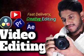 edit cinematic travel vlogs and youtube videos