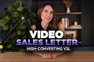 be your vsl female video spokesperson