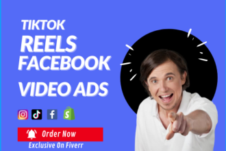 create tiktok video ads, instagram reels and dropshipping ad