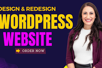 design a professional wordpress website for your business