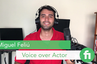 record your professional spanish voice over in neutral or chilean accent