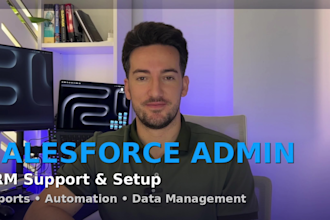 be your salesforce admin for ongoing CRM support