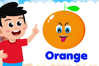 create kids learning videos