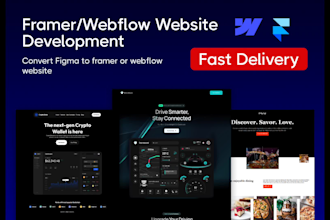 design, template edit, framer website, figma to webflow, framer bug fix