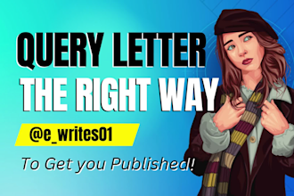 critique, edit or write a premium query letter, book proposal for you