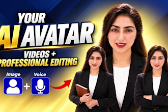 create ai avatar spokesperson videos, talking avatars