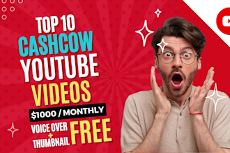 create youtube top 10 faceless videos top 10 cash cow videos