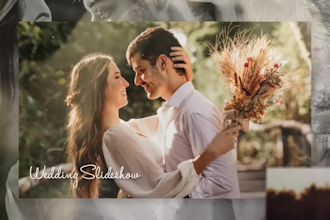 create memorial christmas birthday wedding photo slideshow video
