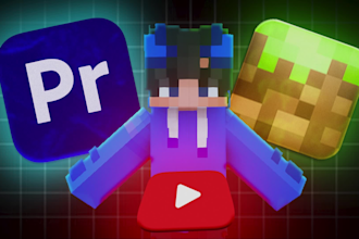 professionally edit your long form minecraft video