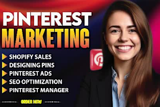 manage pinterest seo for pins and boards ads compaign, grow and boost marketing