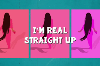 create stunning lyric video for your song