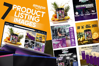 craft sales driven amazon listing images, storefront design, amazon a plus