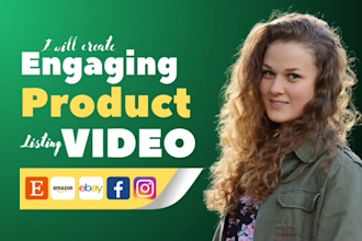 create short product video ads for etsy, amazon, or ebay