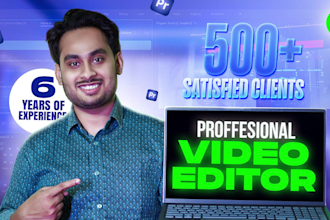 professionally edit youtube videos, reels, shorts, and podcasts