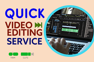do quick video editing to your videos