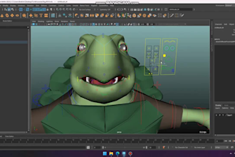 do 3d animal animation 3d animal model 3d animal character design animal rigging