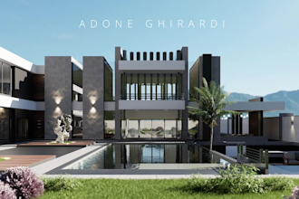 3d render quality interior and exterior designs