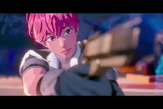 make 2d music video, 2d anime music video, 2d cartoon animation, story animation