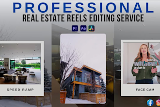 do professional real estate,speed ramp,promos and drone video