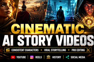 create cinematic ai storytelling videos and custom ai video