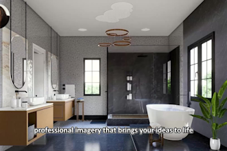 create photorealistic interior architectural 3d rendering
