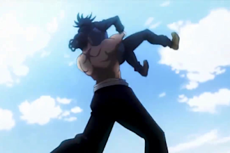 make traditional animation, anime music video, 2d anime fighting, lineart, furry