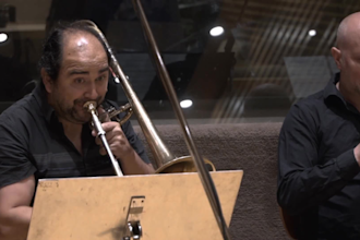 record a professional brass section