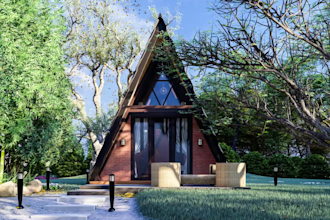 design 3d model and render your interior, exterior