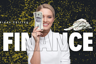 be your finance video editor, cash cow finance video editor