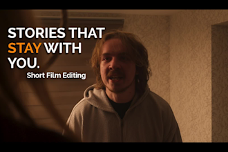 edit your short film or indie film with cinematic color grading and sound design