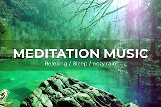 create relaxing ambient music for meditation and sleep